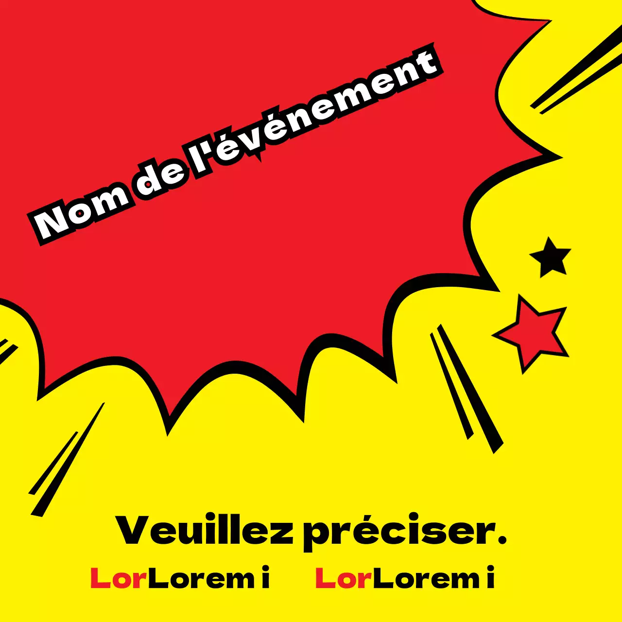 Nom de l'événement
