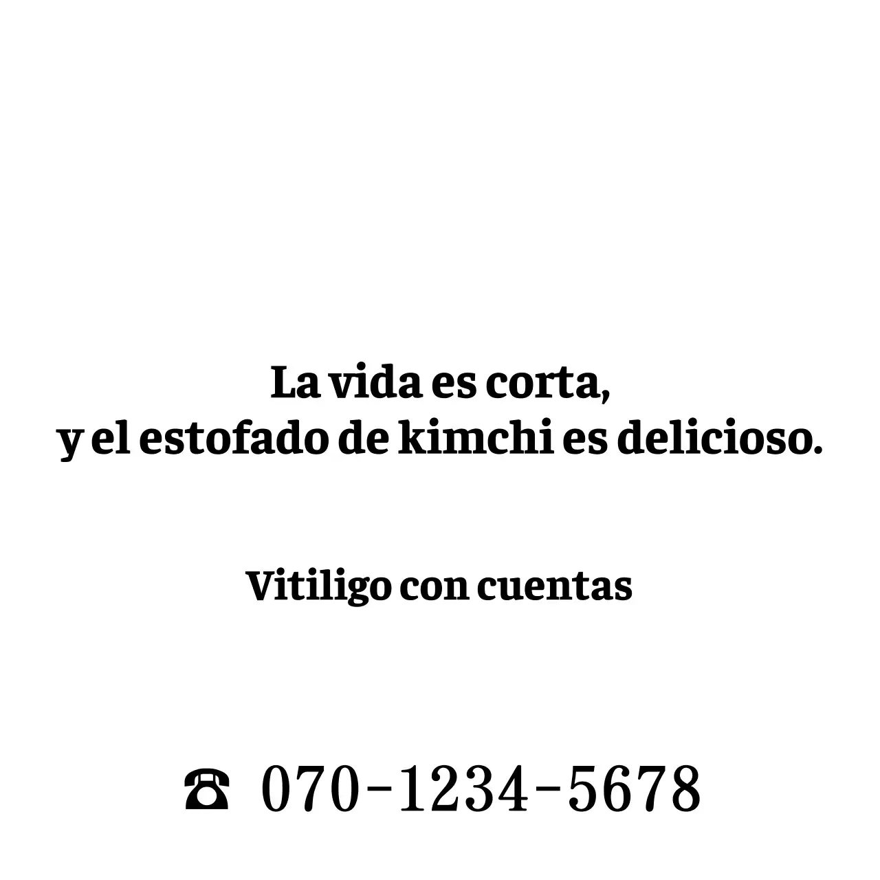 Estilo de copia sencillo, limpio y emocional para promocionar e informar sobre su hogar de vitiligo