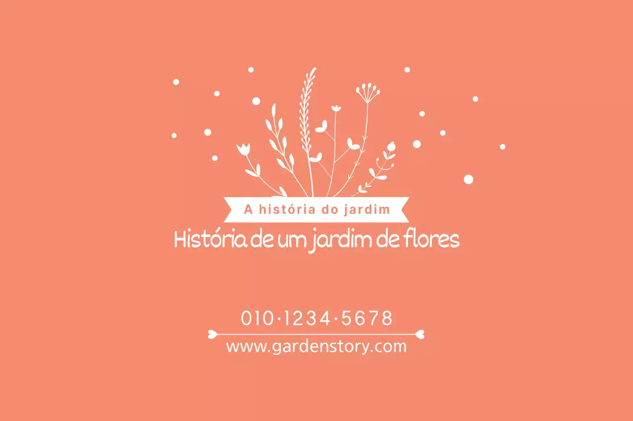 História do jardim