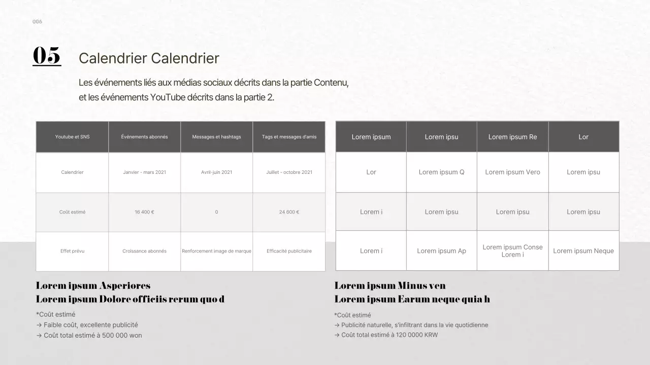 Proposition d'un événement en ligne pour promouvoir les chaînes de la famille Grey