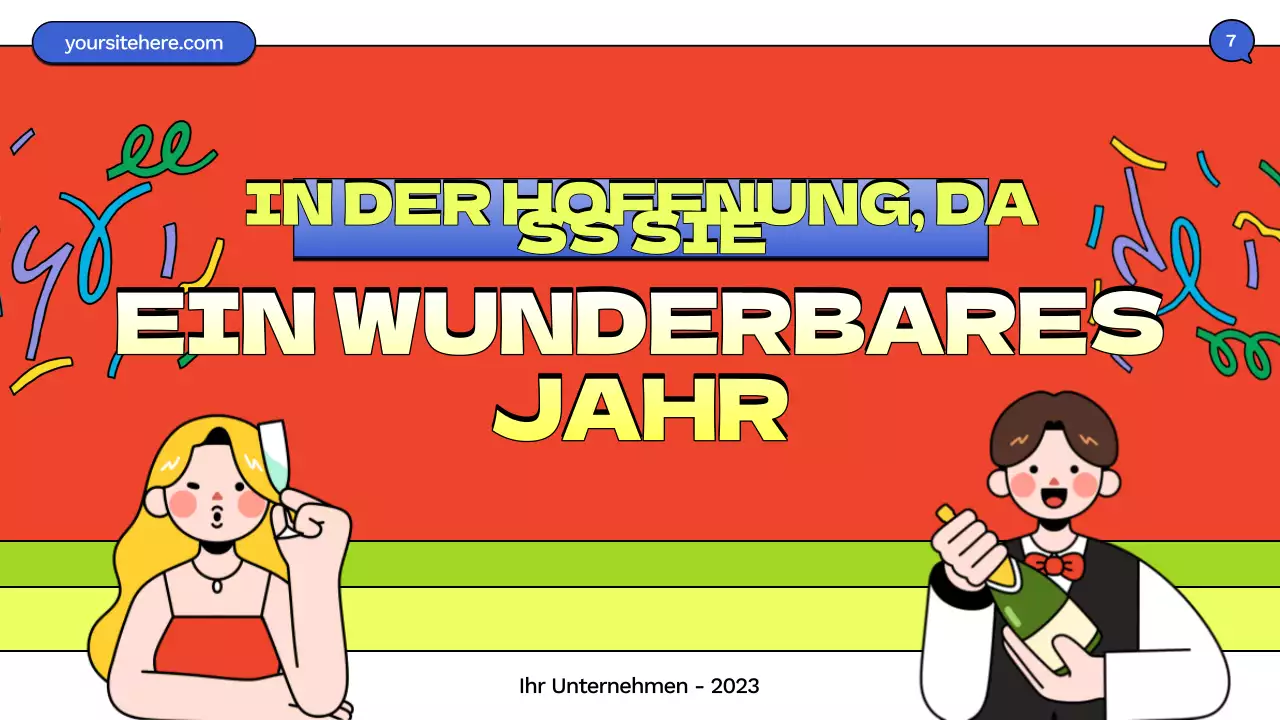 blue comic neujahrsvorstellung