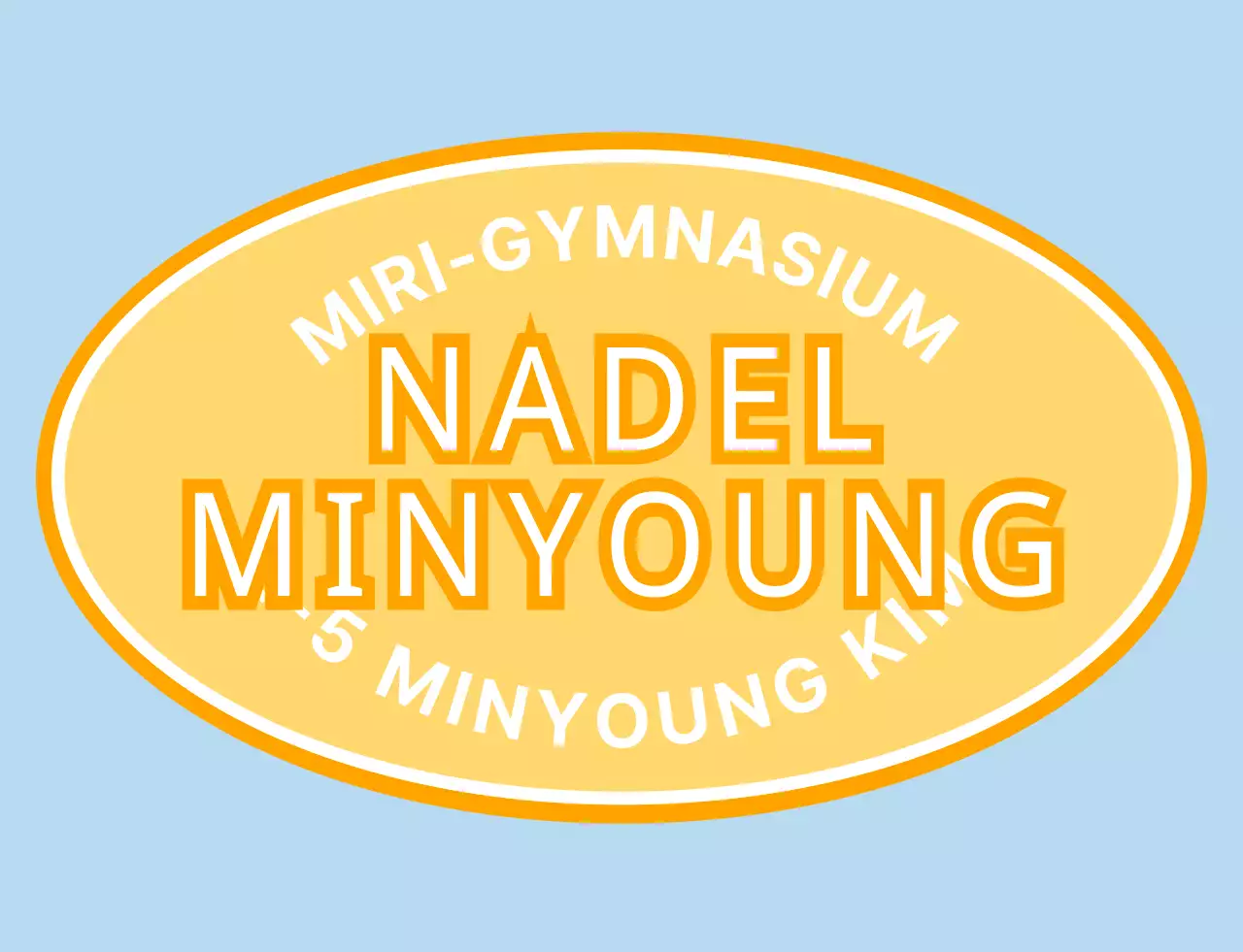 Himmelblaues pastellfarbenes Schulteam-T-Shirt