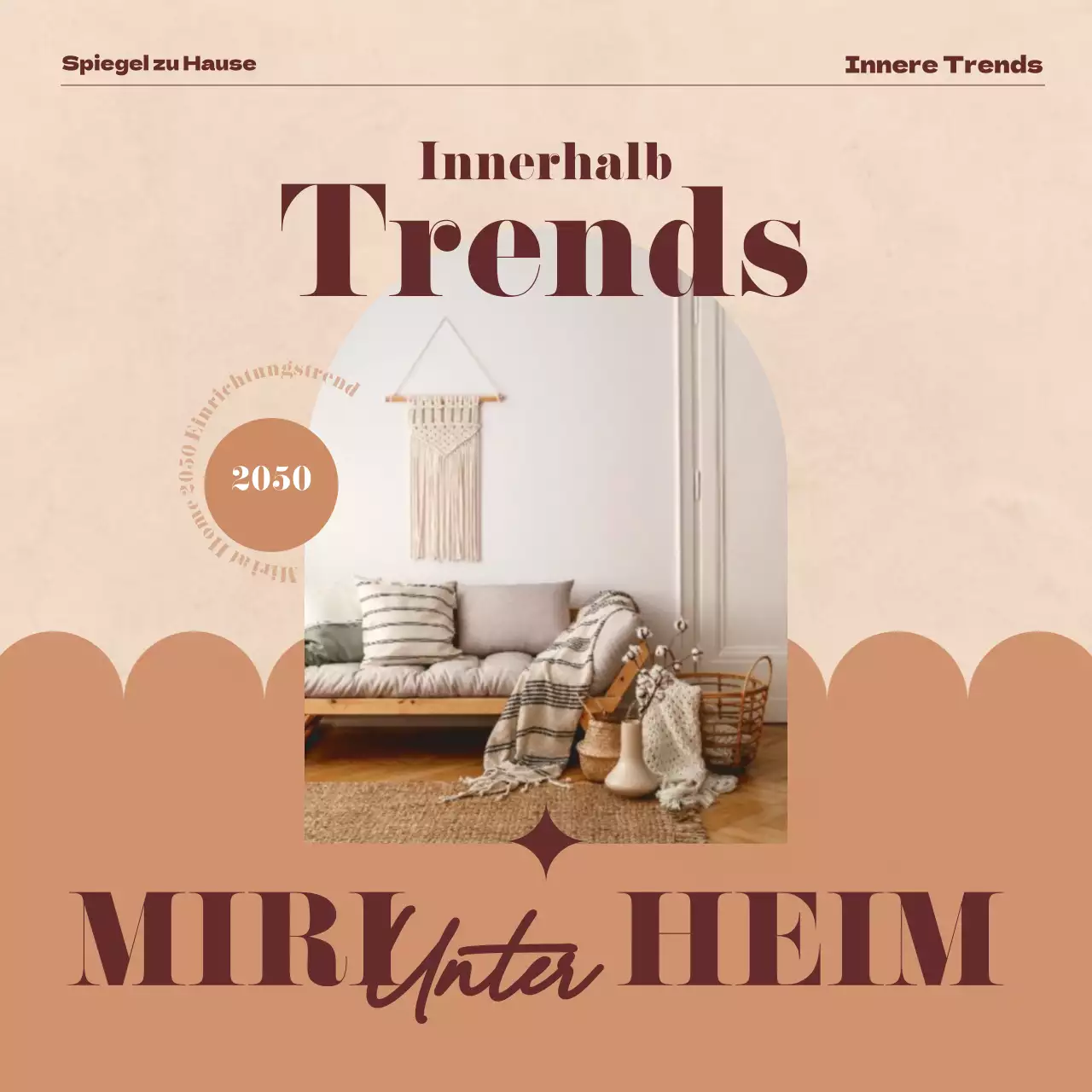 Trends für die Inneneinrichtung in Beige