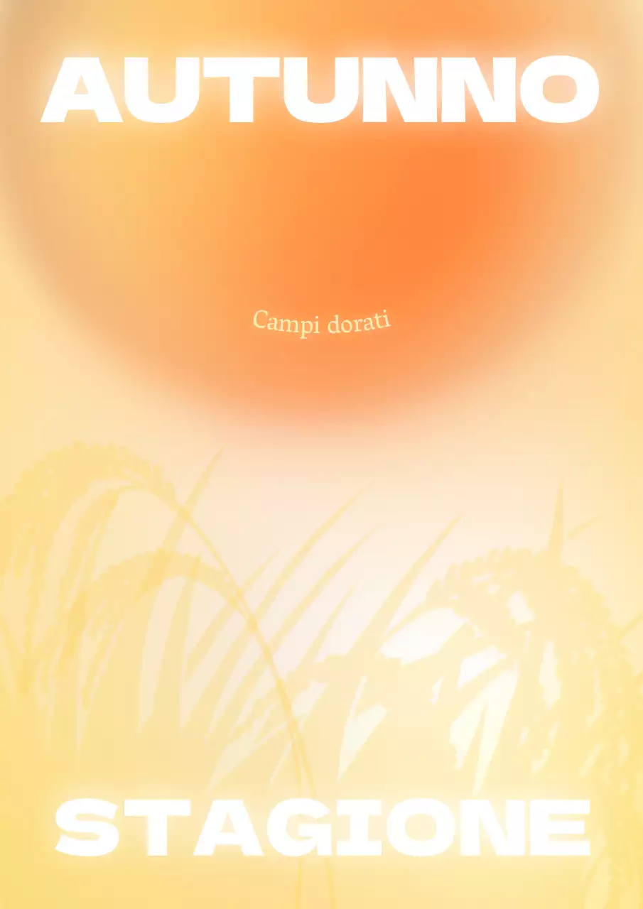 Raccolta autunnale di tendenza con arancioni e gialli post