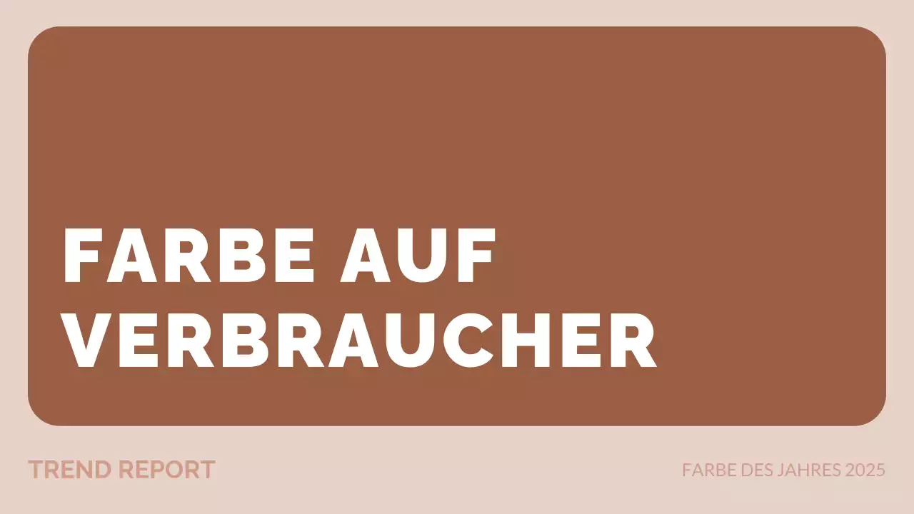 braun modern trend report Dokument