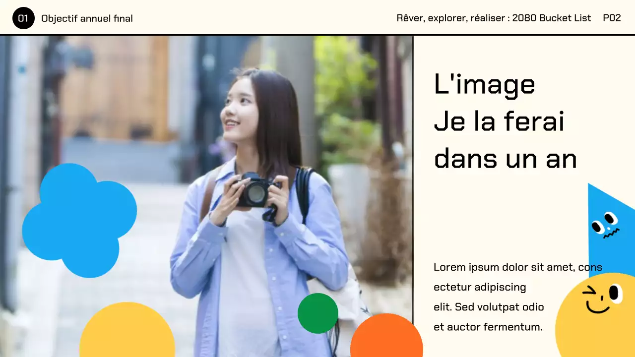 Yellow Colourful Cute Character Illustrations Bucket List