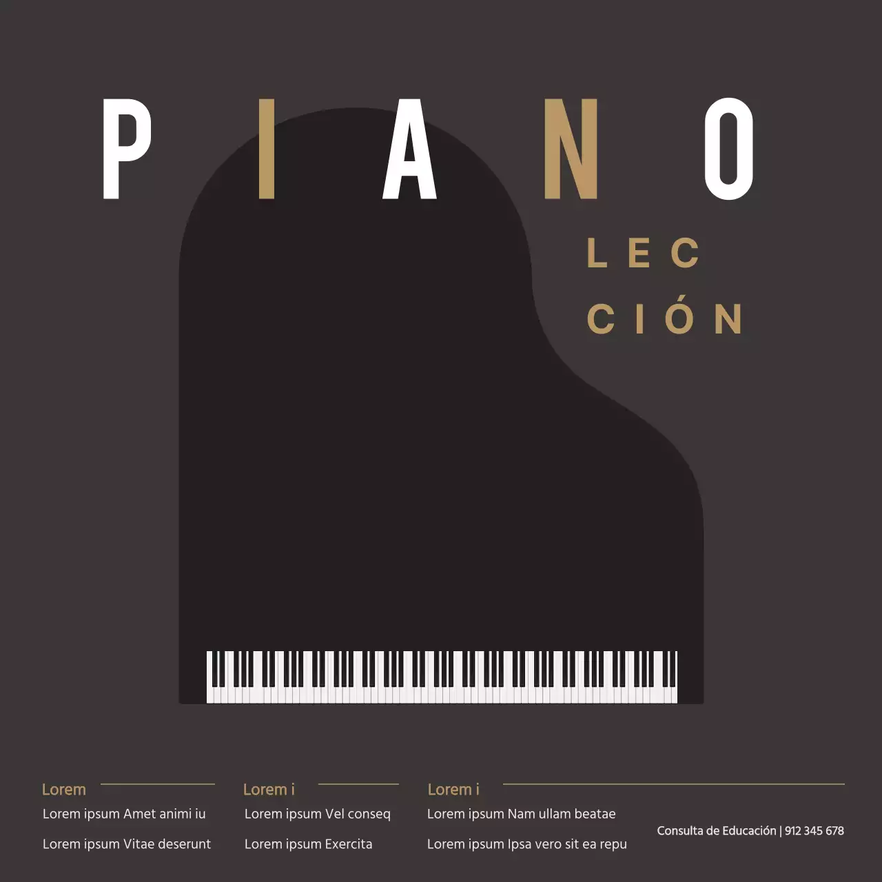 Clases de piano