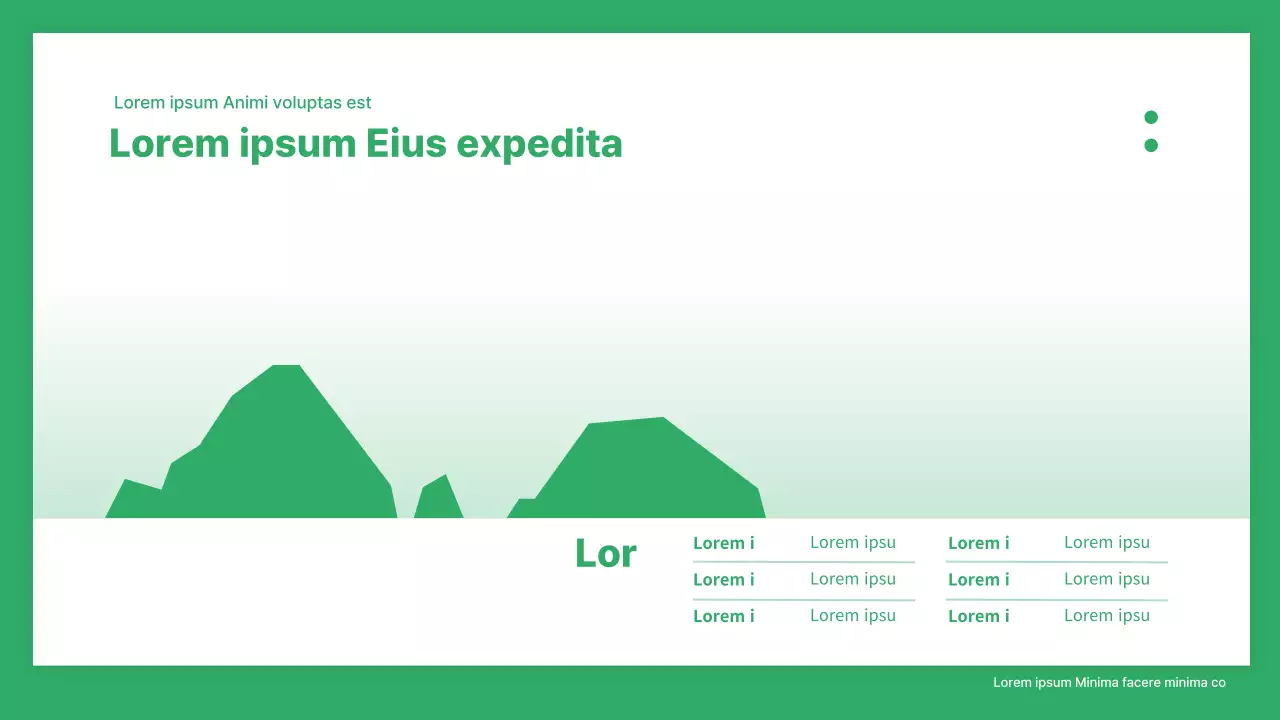 Lanzamiento de proyecto de financiación de startups en blanco y verde