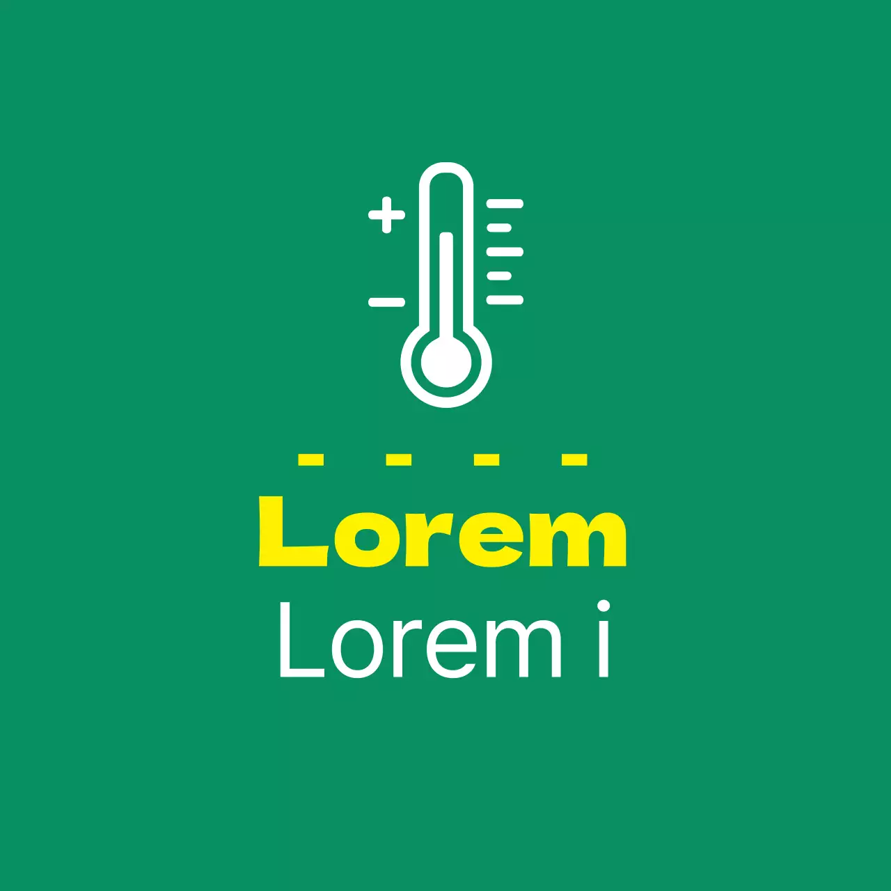 Vert Jaune Illustration Guide des températures Corona