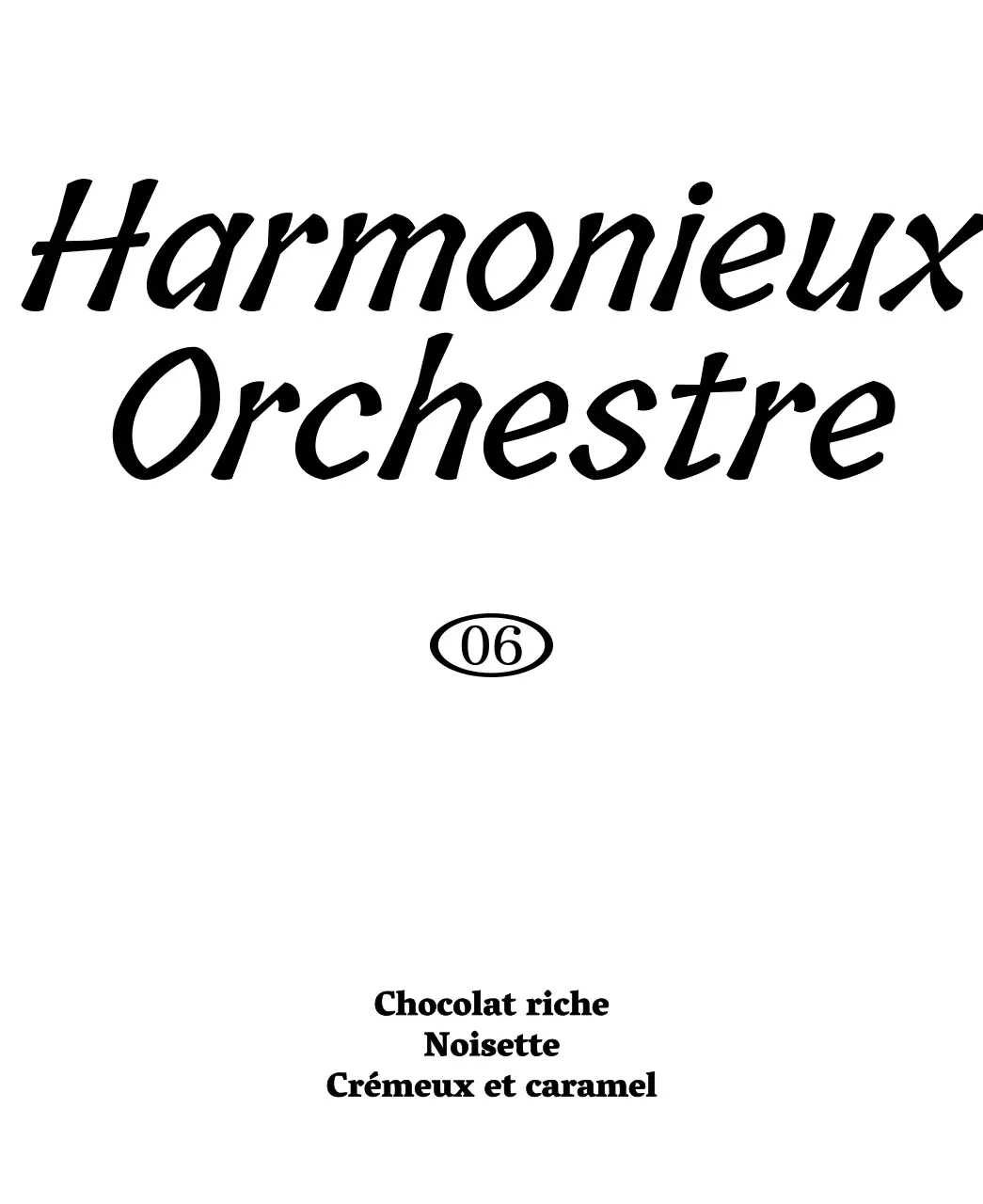 Café au goutte-à-goutte avec accents cursifs noirs