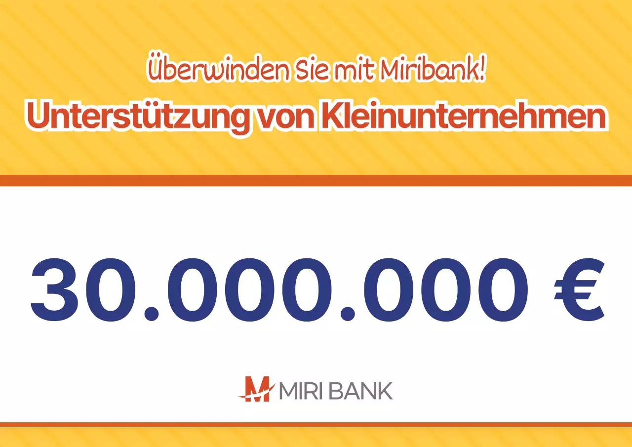 Eine saubere, gelbe Spendentafel