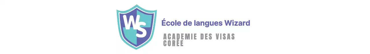 Logo simple et moderne dans les tons menthe et violet pour la promotion d'une académie.