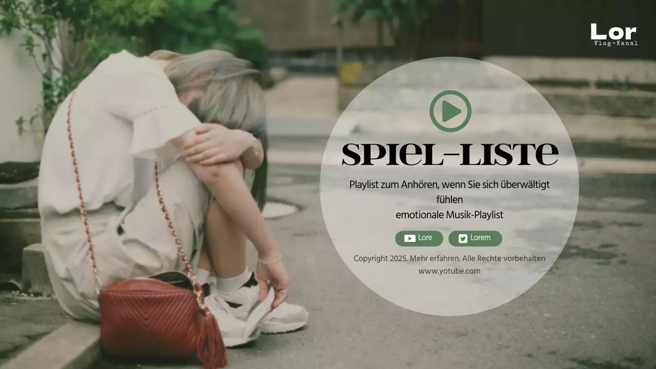 Emotionale Musik Eine Wiedergabeliste mit Musik, die Sie hören können, wenn Sie sich niedergeschlagen fühlen