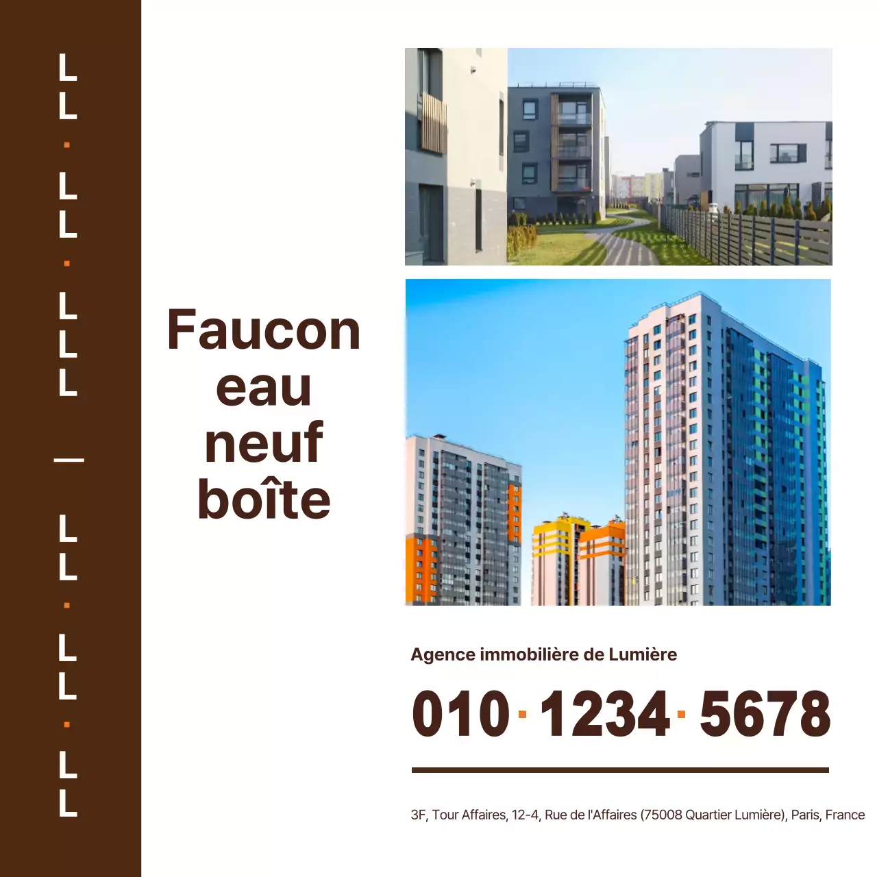 Marron biens à la vente