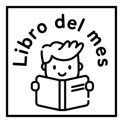Simple rey de la lectura con el hombre negro de lectura ilustración