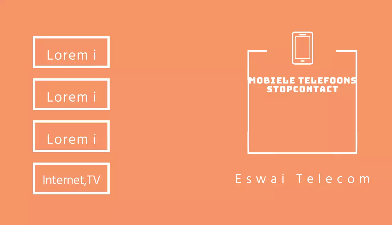 Mobiele telefoon verkooppunten
