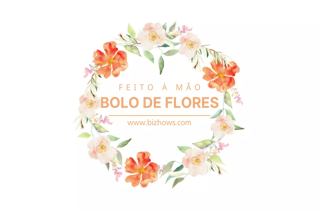 BOLO DE FLORES