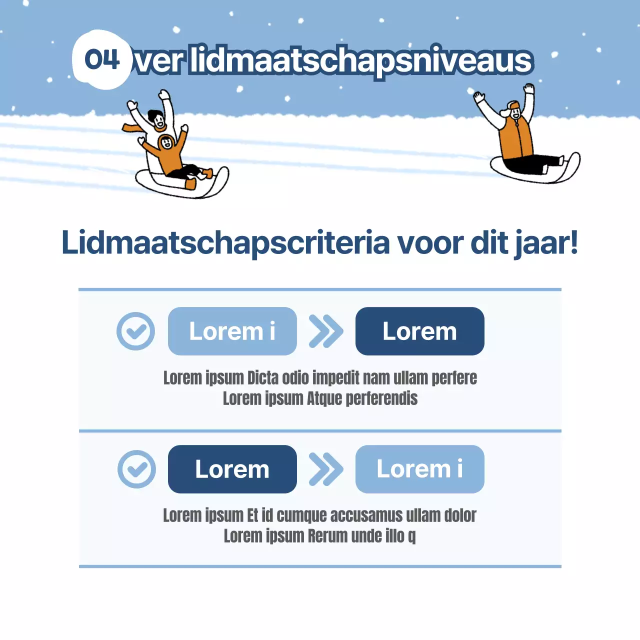 Hoe verander je je skiclub voor de feestdagen in lichtblauwNieuws