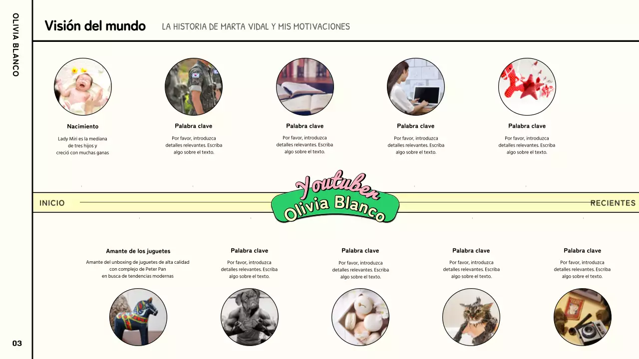 Una bonita y colorida propuesta de colaboración entre YouTubers en rosa, verde y pastel.