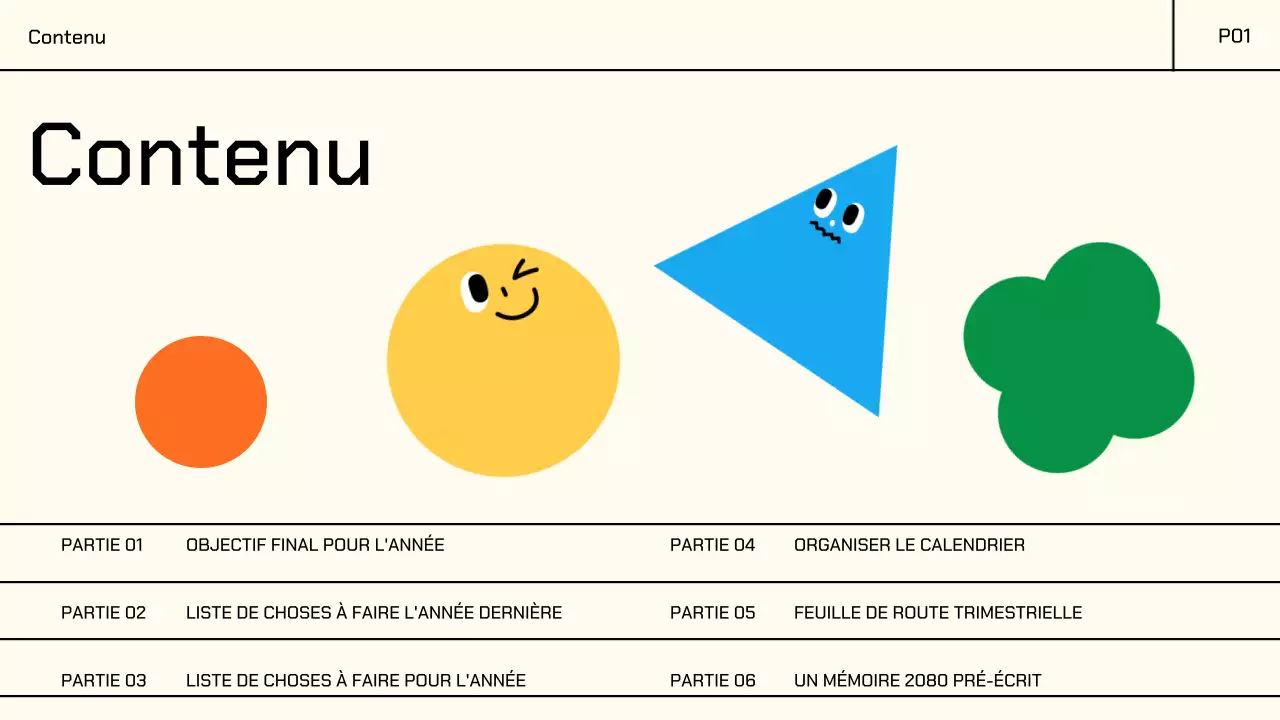 Yellow Colourful Cute Character Illustrations Bucket List