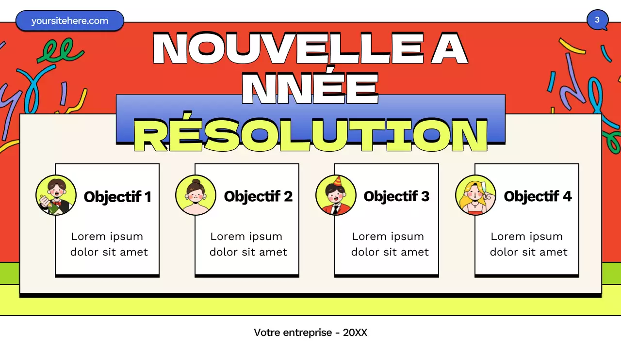 présentation de la bande dessinée bleue pour le nouvel an