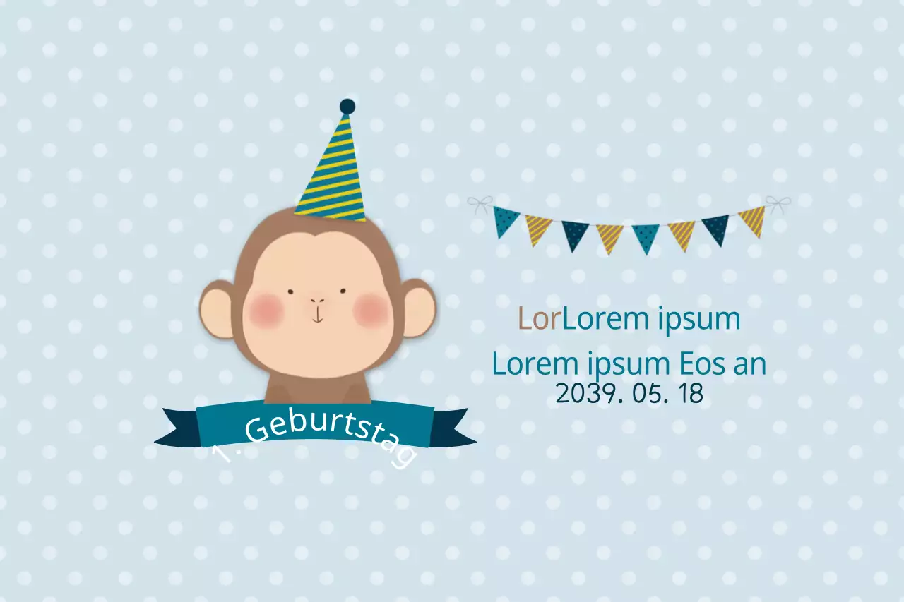 Der erste Geburtstag von Mong