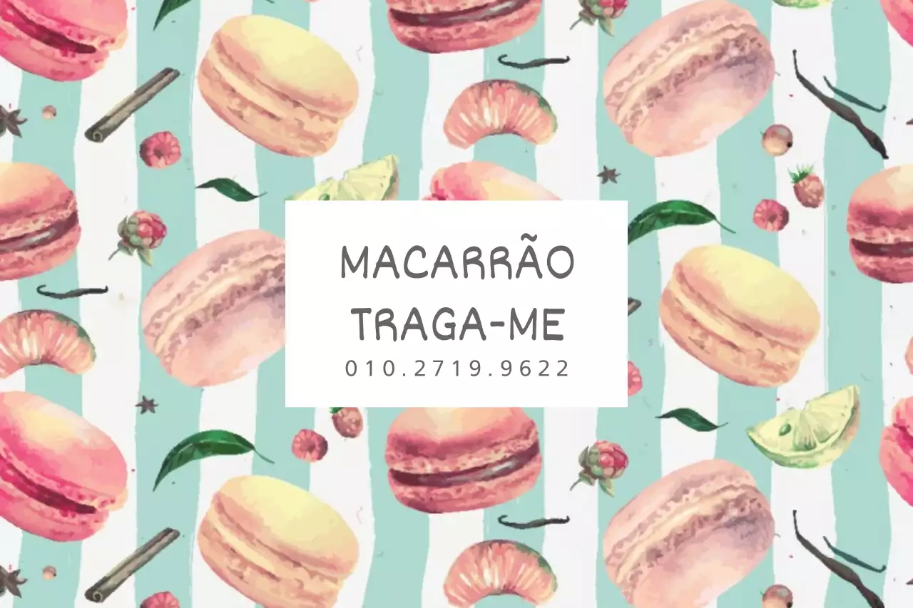 O MACARON TRAZ-ME