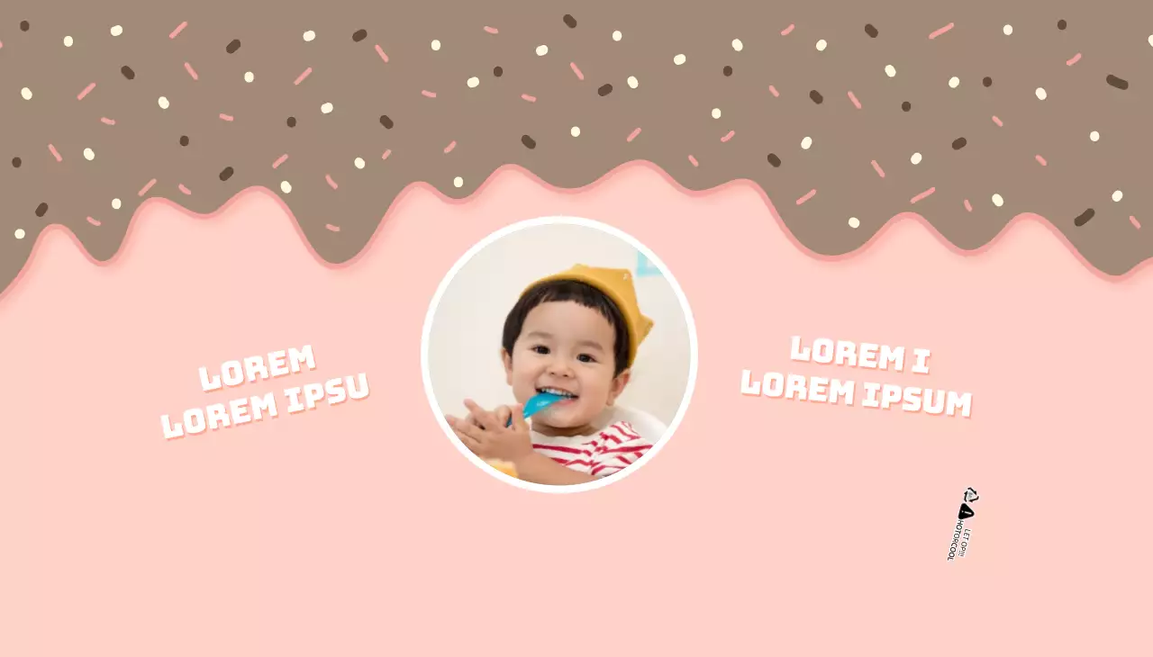 Roze Leuke Ijs Gelukkige Verjaardag Papieren Bekers