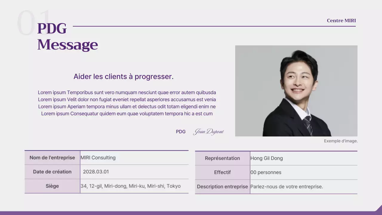 Proposition d'un atelier d'une journée en violet