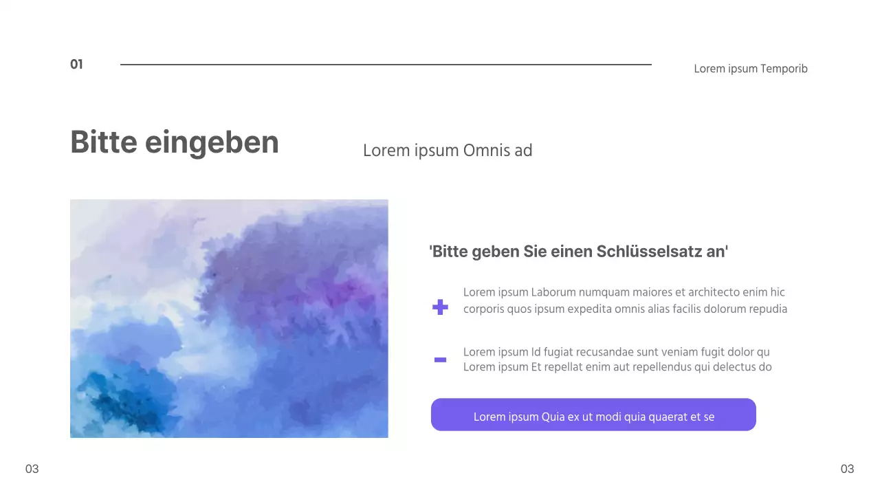 Blaubeer-Präsentation