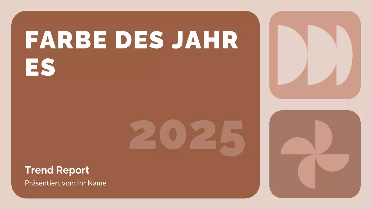 braun modern trend report Dokument