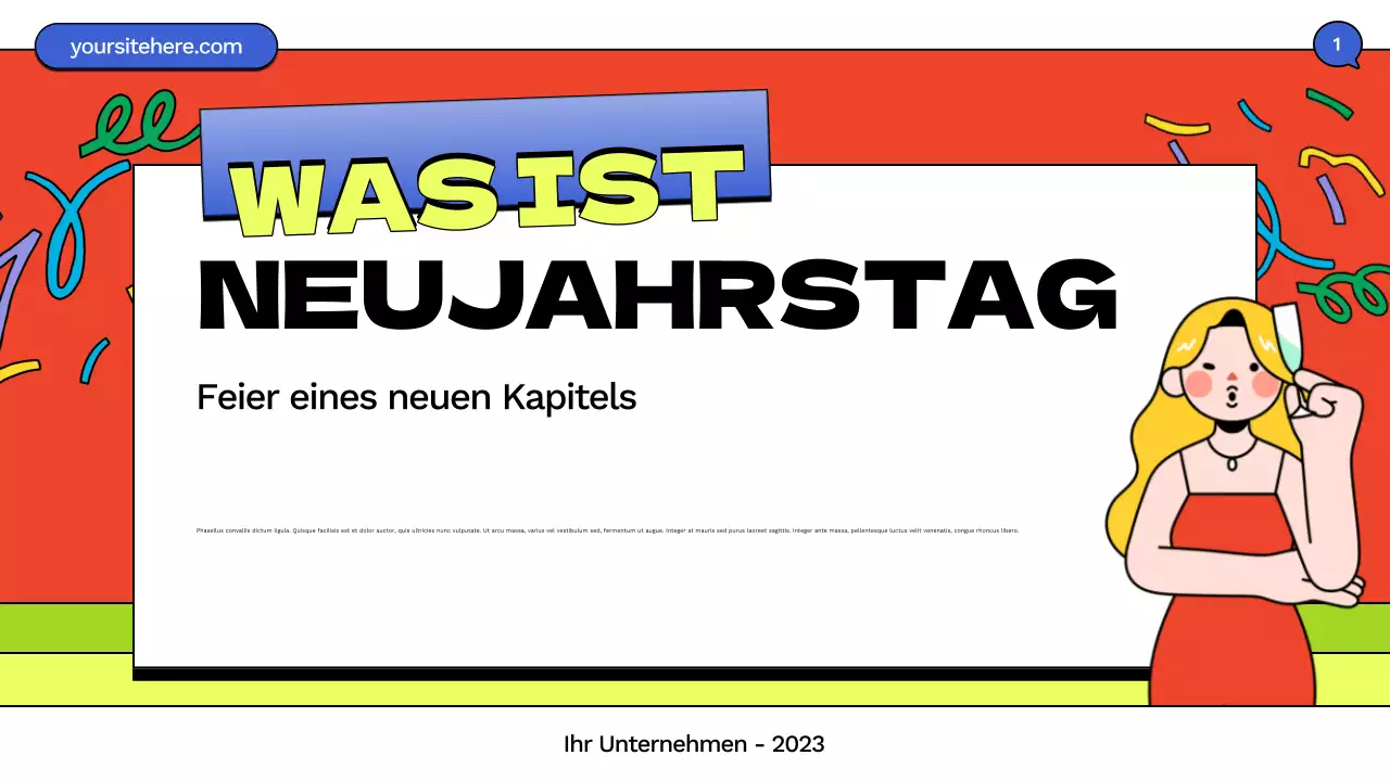 blue comic neujahrsvorstellung