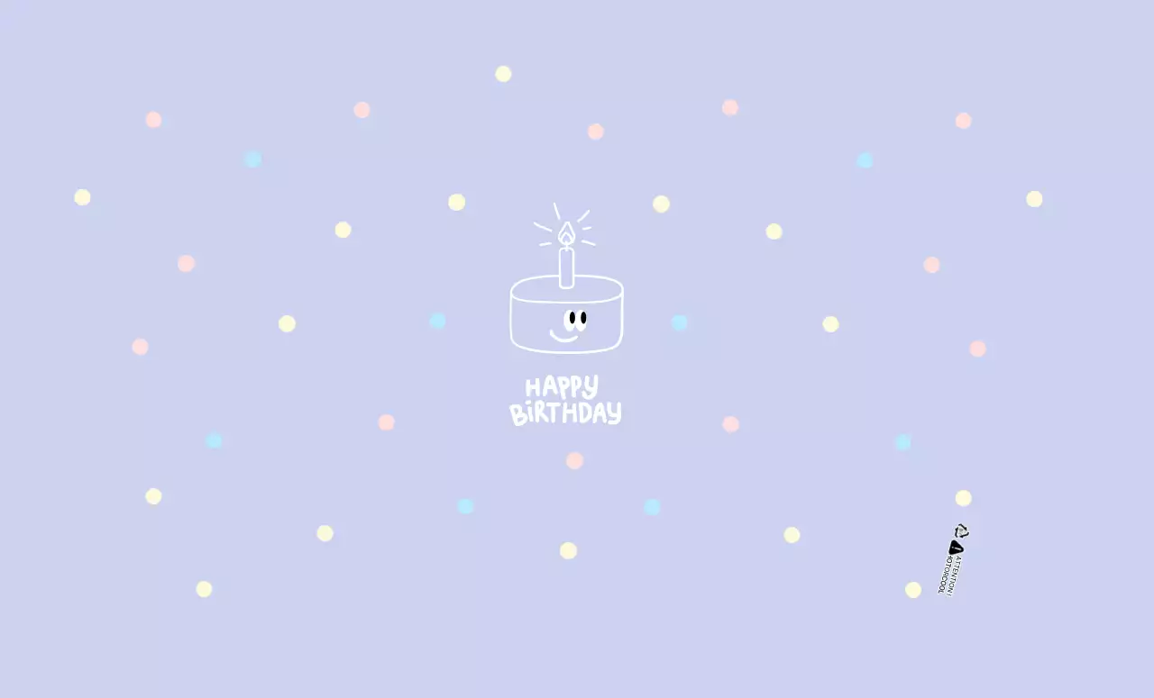 Mignons gobelets d'anniversaire en papier violet pastel