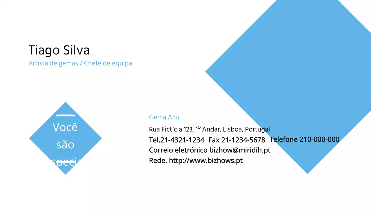 Azul simples