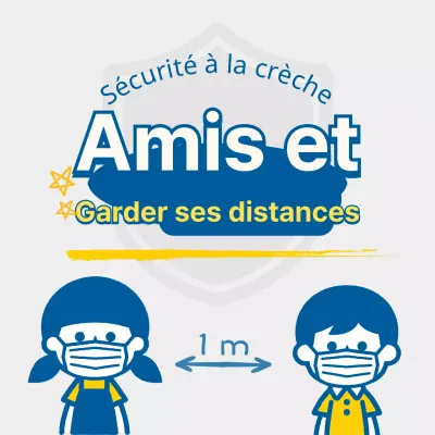 COVID-19 précautions pour les crèches