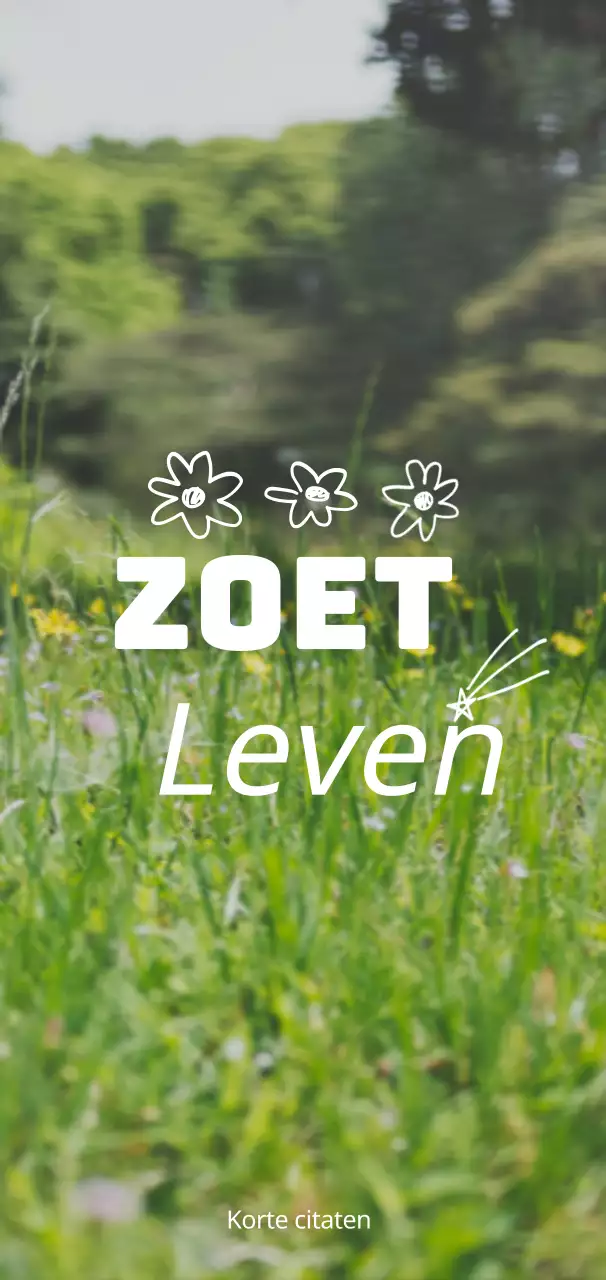 Merchandise met emotionele geel-witte landschapsfoto's en emotionele tekst