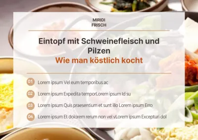 Restaurant Lebensmittel Fotografie Rezepte