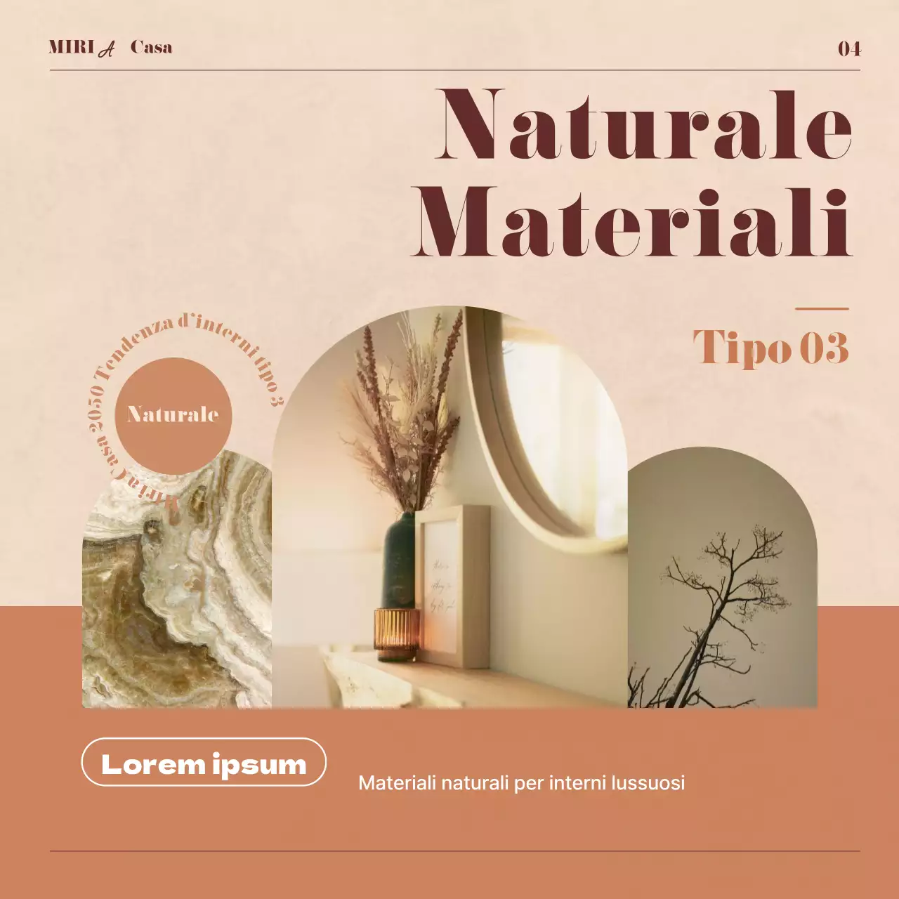 Tendenze degli interni beige