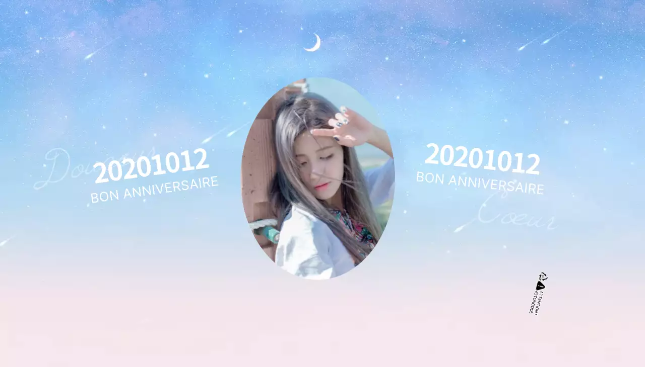 Gobelets en papier bleu clair à l'effigie des célébrités