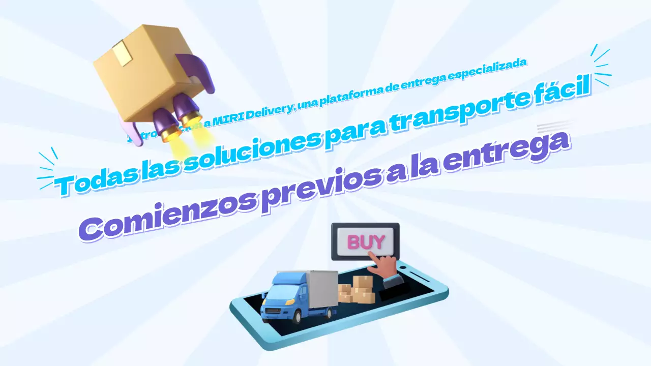 Presentamos la solución de envío fácil de purple sky Entrega