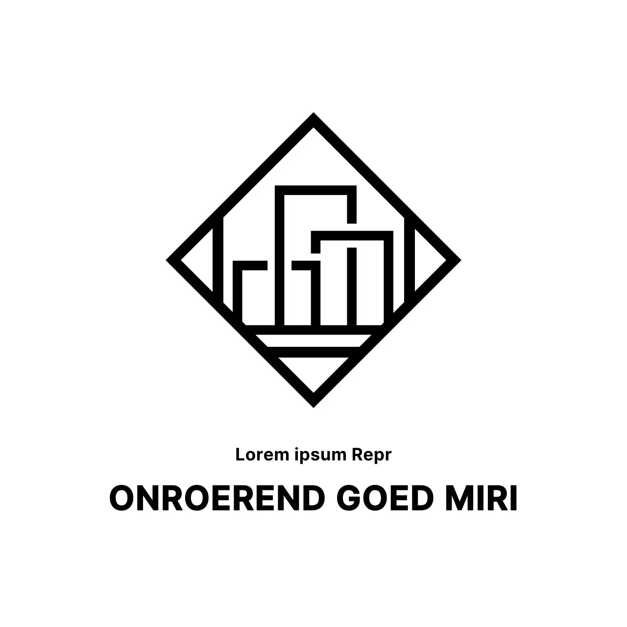 Zwarte Luxe Makelaar Onderzetter