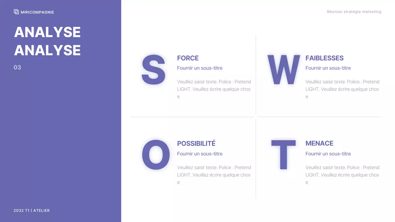 Atelier d'entreprise avec un schéma de couleurs nettes dans les tons baies et ferry