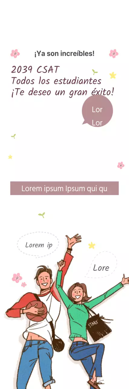 Deseando a toda la escuela un premio gordo