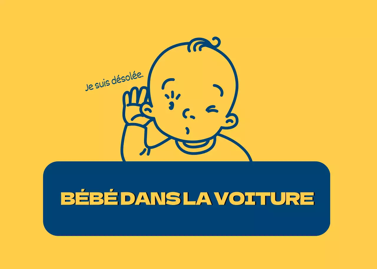 illustration d'une ligne bleue jaune enfant à cheval