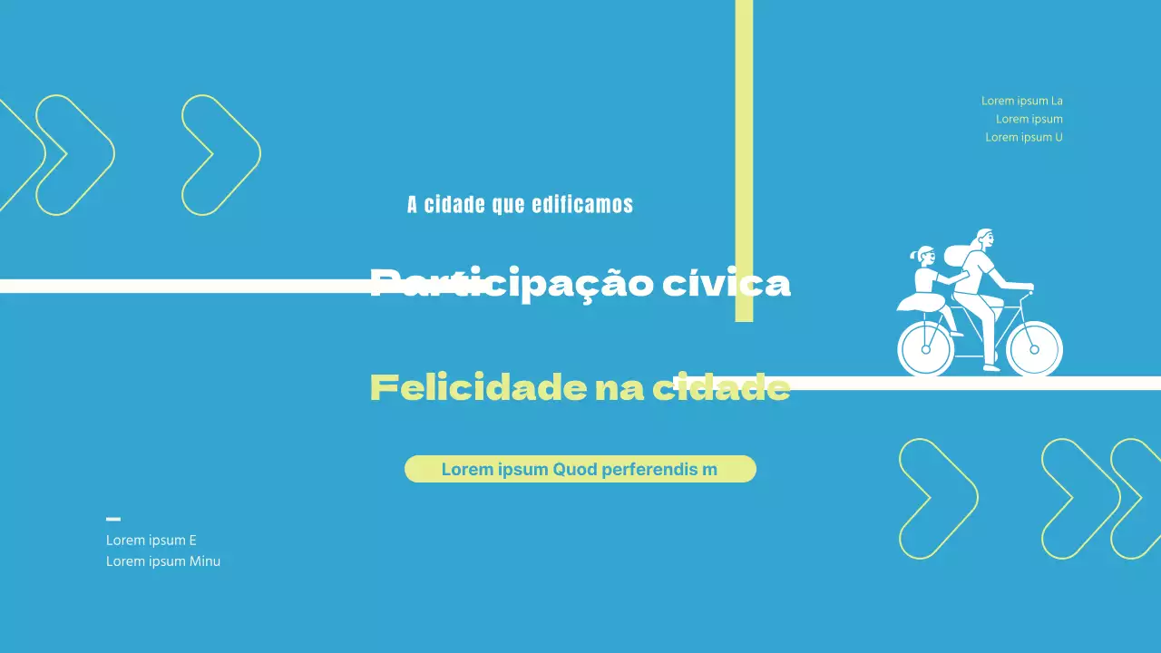 Uma proposta simples, azul clara e amarela, para um código municipal participativo