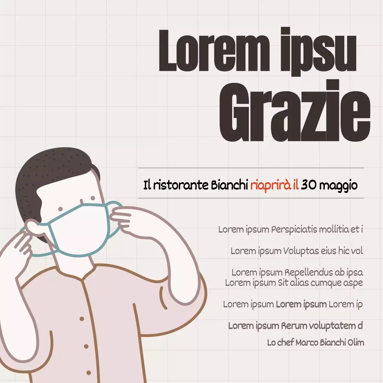 Avviso commerciale di Corona