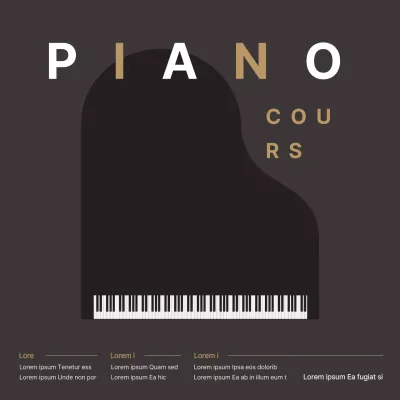 Leçons de piano