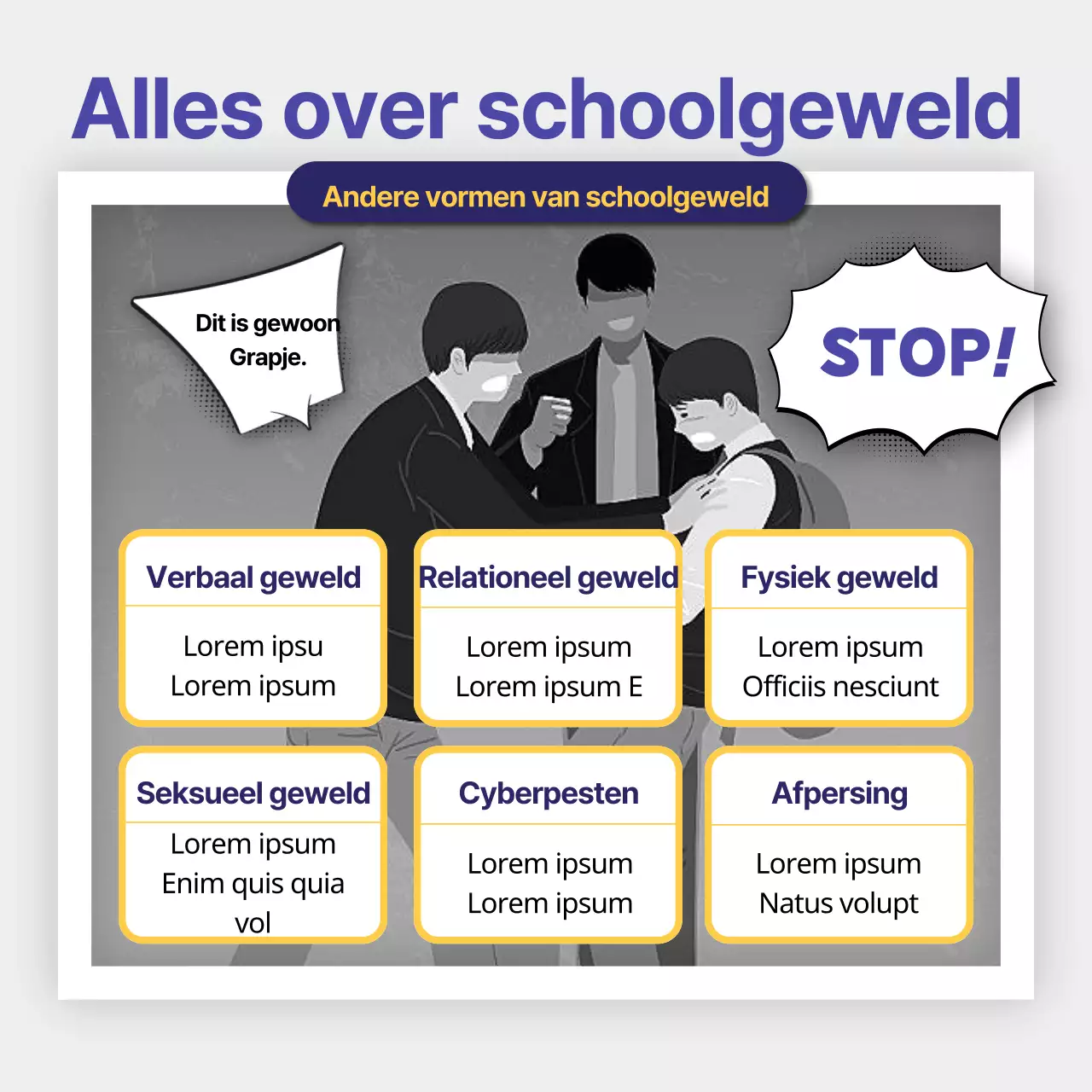Een campagne voor sociale doelen met een blauwe twist