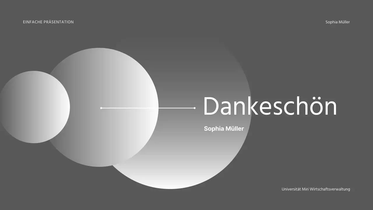 Einfache Präsentationen