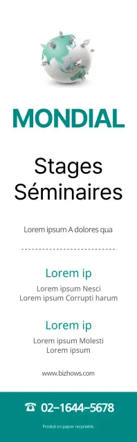 Style épuré en menthe foncée et noir A propos de Intuition Seminars